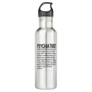 Psychiater Edelstahlflasche