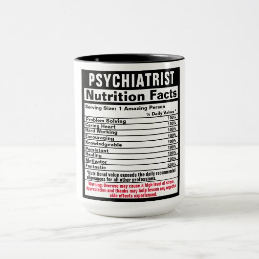 Psychiater Funny Gift Tasse (Zentrum)