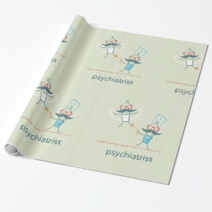 Psychiater Geschenkpapier