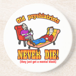 Psychiater Getränkeuntersetzer