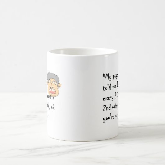 Psychiater Kaffeetasse (Mittel)
