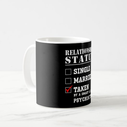 Psychiater Kaffeetasse (Vorderseite Links)