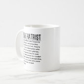 Psychiater Kaffeetasse (Vorderseite Links)