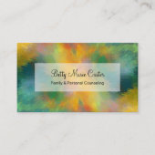 Psychiater Modernes Design Visitenkarte (Vorderseite)