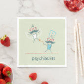 Psychiater Napkins Serviette (Beispiel)