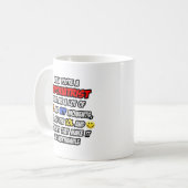 Psychiater .. OMG WTF LOL Kaffeetasse (Vorderseite Links)