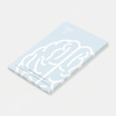 Psychiater-personalisierter Name des Neurologe-| Post-it Klebezettel (angewinkelt)