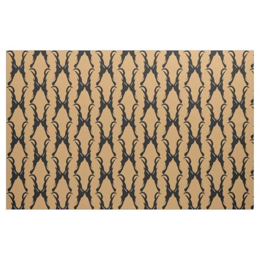 Psychiater Rorschach Design Stoff (Fat Quarter (45,7 x 55,9 cm))