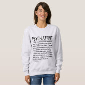 Psychiater Sweatshirt (Vorne ganz)