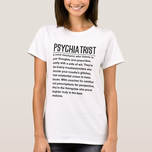 Psychiater T-Shirt (Vorderseite)
