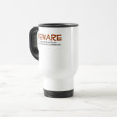 Psychiater-Tasse Reisebecher (Vorderseite Links)