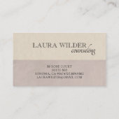 Psychiater Therapeut Illustriert Butterfly Visitenkarte (Rückseite)