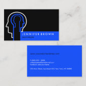 Psychiater Visitenkarte (Vorne/Hinten)