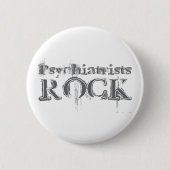 Psychiaters-Felsen Button (Vorderseite)