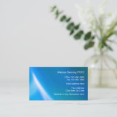 Psychiaters-übersichtliches Design Visitenkarte (Stehend Vorderseite)