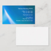 Psychiaters-übersichtliches Design Visitenkarte (Vorne/Hinten)