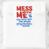 PSYCHIATRIC WARD Aufkleber (Tasche)