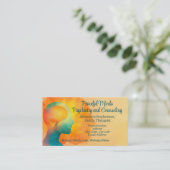 Psychiatrie der aktiven Gehirnberatung Visitenkarte (Stehend Vorderseite)