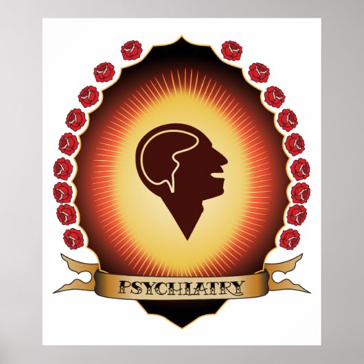 Psychiatrie Mandorla Poster (Vorne)