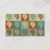 Psychiatrie-Pop-Kunst Visitenkarte (Rückseite)