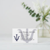 Psychiatrie-Verabredungs-Karte Terminkarte (Stehend Vorderseite)