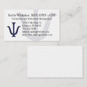 Psychiatrie-Visitenkarte Visitenkarte (Vorne/Hinten)