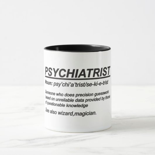 Psychiatrische Definition Tasse (Zentrum)