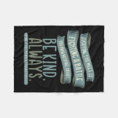 Psychiatrische Erkrankung Monat Depressive Fleecedecke (Vorderseite (Horizontal))