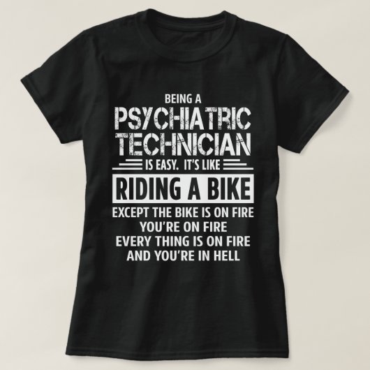 Psychiatrische Fachkraft T-Shirt (Design vorne)