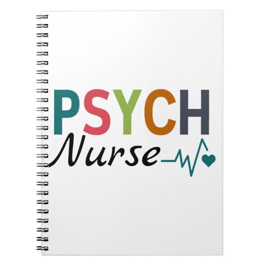 Psychiatrische Krankenpflege Notizblock (Vorderseite)