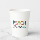 Psychiatrische Krankenpflege Pappbecher (Vorderseite)