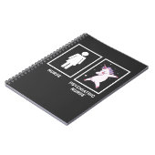 Psychiatrische Krankenpflege Schule Dabbing Einhor Notizblock (Linke Seite)