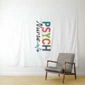 Psychiatrische Krankenpflege Wandteppich (Beispiel (Horizontal))