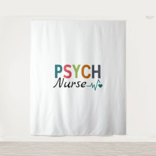 Psychiatrische Krankenpflege Wandteppich