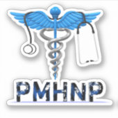 Psychiatrische Krankenschwester Aufkleber (Vorderseite)