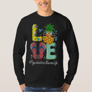 Psychiatrische Krankenschwester Hallo Sommer Glück T-Shirt