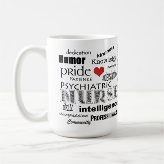 Psychiatrische Krankenschwester Kaffeetasse