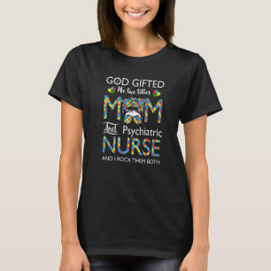 Psychiatrische Krankenschwester Unordentlicher Kno T-Shirt