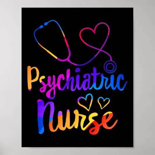 Psychiatrische Krankenschwester Woche RN Mental He Poster (Vorne)