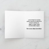 Psychiatrische Krankenschwestern Liebe Sie für Ihr Dankeskarte (Innenseite)