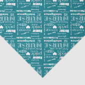 Psychiatrische Krankenschwestern - Textgestaltung+ Seidenpapier (Ausschnitt)