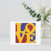Psychiatrische Liebe Postkarte (Stehend Vorderseite)
