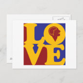 Psychiatrische Liebe Postkarte (Vorne/Hinten)