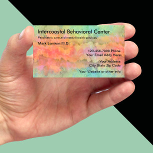 Psychiatrische Praxis für psychische Gesundheit Visitenkarte