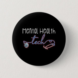 Psychiatrische Psychiatrische Fachkraft Button