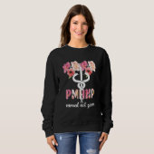 Psychiatrische Psychiatrische Krankenpfleger Sweatshirt (Vorne ganz)