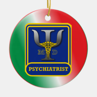 Psychiatrische Schildkröte Keramikornament