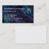 Psychiatrischer Berater Visitenkarte (Vorne/Hinten)