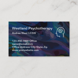 Psychiatrischer Berater Visitenkarte