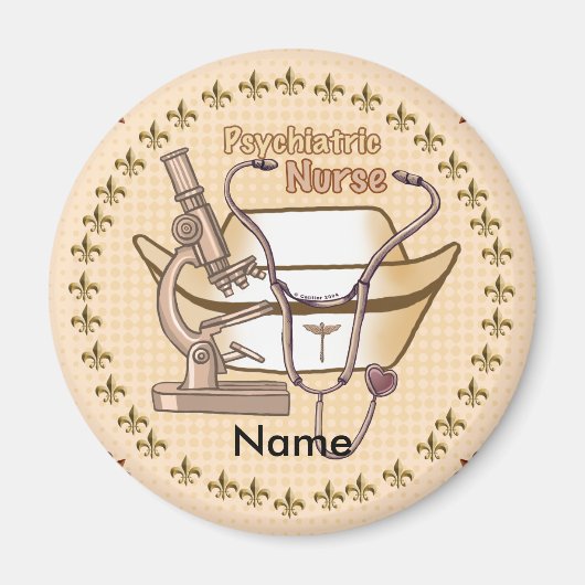 Psychiatrischer Nervenmagnet Magnet (Vorne)